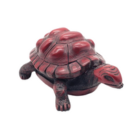 Turtle Trinkets, Handmade Turtle Statue, Good luck Gifts, Home Decor, Symbol of Prosperity, Turtle Jewelry Box, Fengshui Turtle