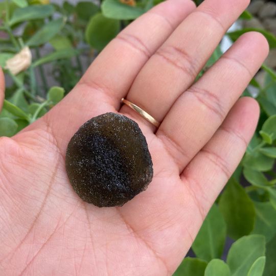 Raw Moldavite Crystal, Natural Moldavite, 2.8 gram to 11.33 gram,Genuine Authentic stone For Protection, Self Healing Stones, Chakra Healing