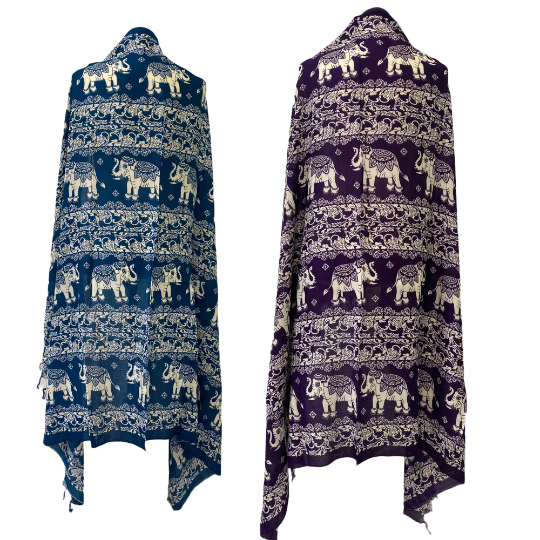 Sarongs/Beach Pareos/Beach Sarongs/Elephant Bikini Coverups/Beach Wear/Bohemian Coverups/Summer Beach Wear