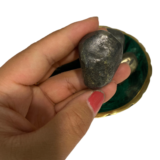 Polished Pyrite Crystals, Fools Gold Tumbled Gemstones, Crystal for Creativity, Gemstone for Leo, Fire/Earth Crystal, Protection Stone