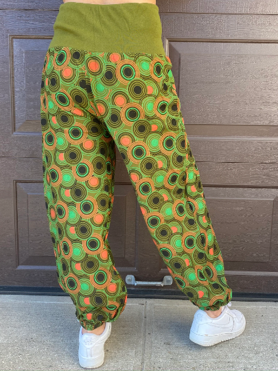 Boho hippie high waisted 2025 pants