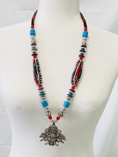 Bohemian Handmade Beaded Choker Necklace For Women Trendy Strand Beads  Necklace With Pendant With Colorful Short String Collar Jewelry By Godl22  From Godlikery, $11.15 | DHgate.Com