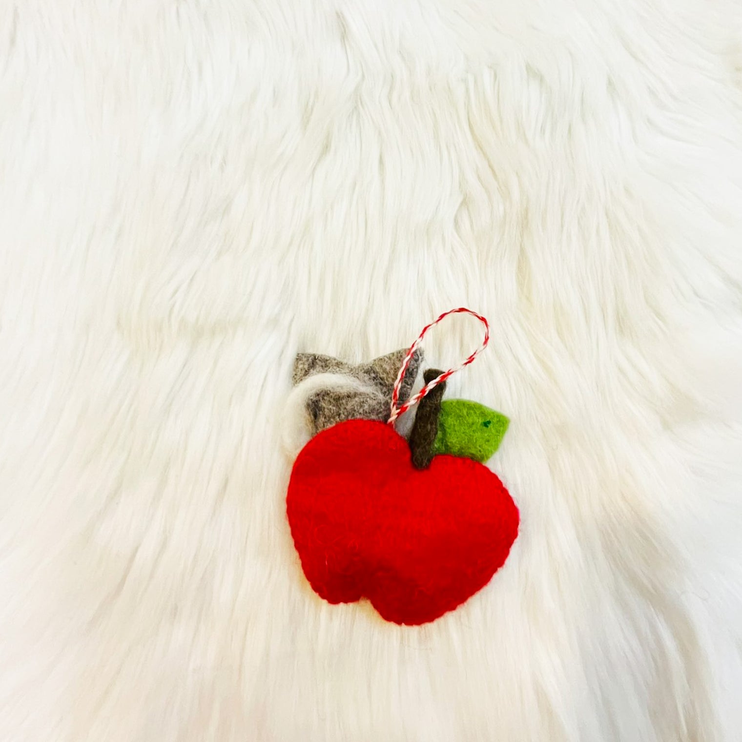 Felted Cat Christmas Ornaments/Holiday Decoration